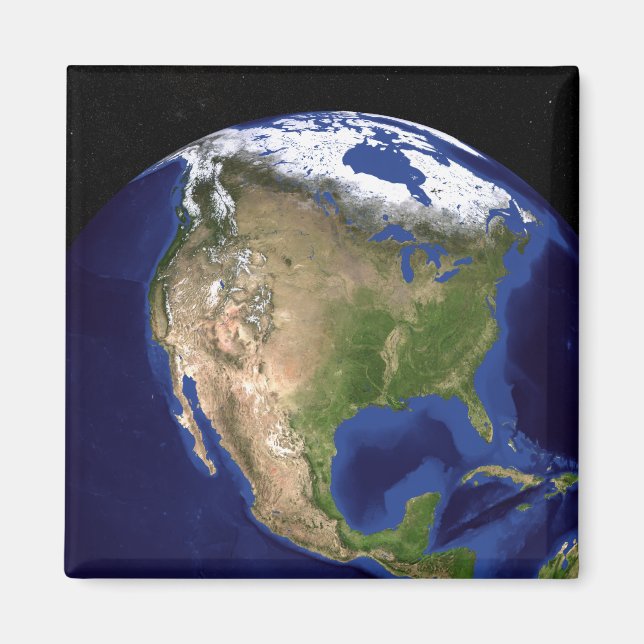 The Blue Marble Next Generation Earth 4 Magnet (Front)