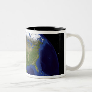 The Blue Marble Next Generation Earth 4 Two-Tone Coffee Mug