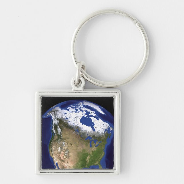 The Blue Marble Next Generation Earth 5 Keychain (Front)