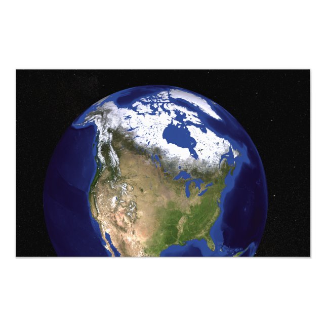 The Blue Marble Next Generation Earth 5 Photo Print (Front)