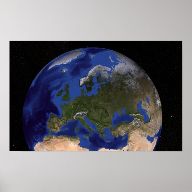 The Blue Marble Next Generation Earth 6 Poster (Front)