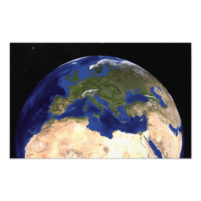 The Blue Marble Next Generation Earth 7 Photo Print (Front)