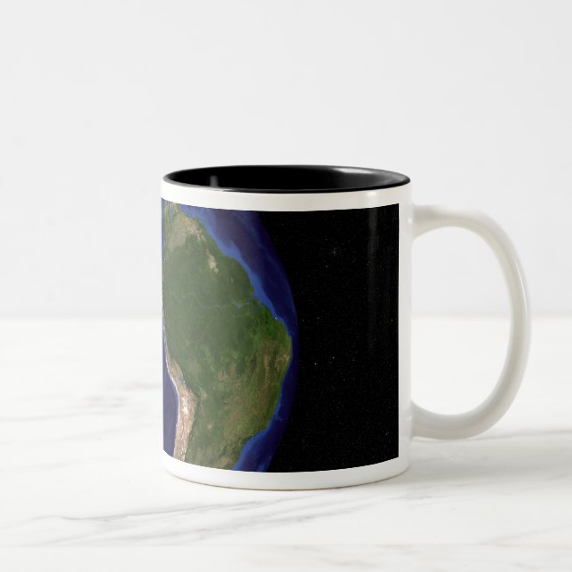 The Blue Marble Next Generation Earth 8 Two-Tone Coffee Mug (Right)