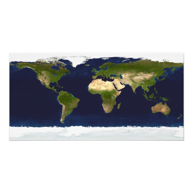 The Blue Marble Photo Print (Front)