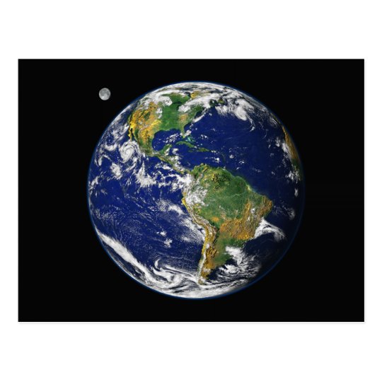 The Blue Marble Postcard