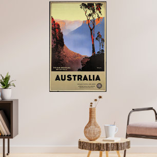 The Blue Mountains, Australia, Poster