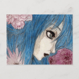 The Blue Nymph Postcard
