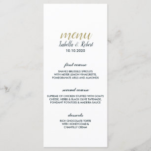 The Blue Reef   Nautical Wedding Menu