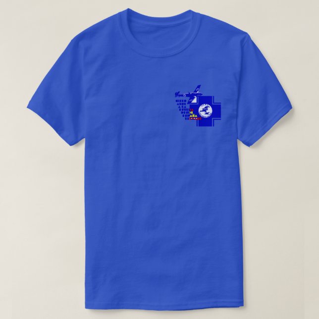 The Blue Squadron T-Shirt (Design Front)