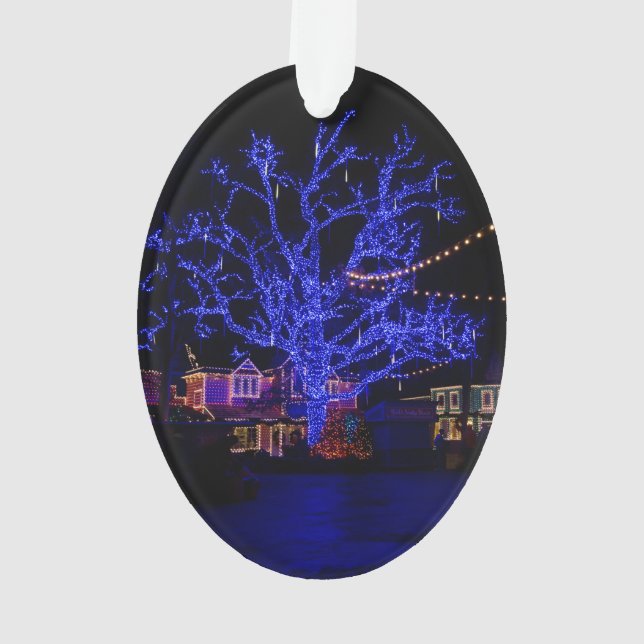The Blue Tree Ornament (Back)