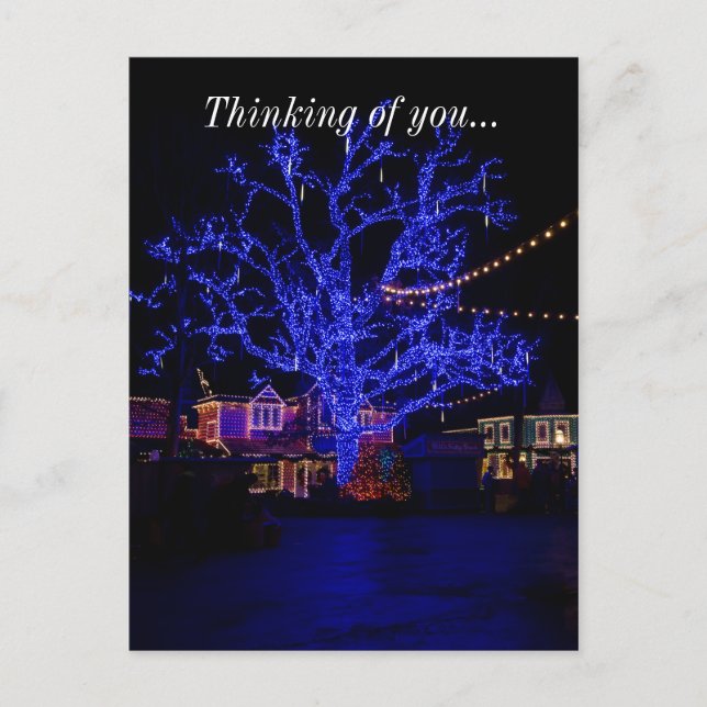 The Blue Tree Postcard (Front)