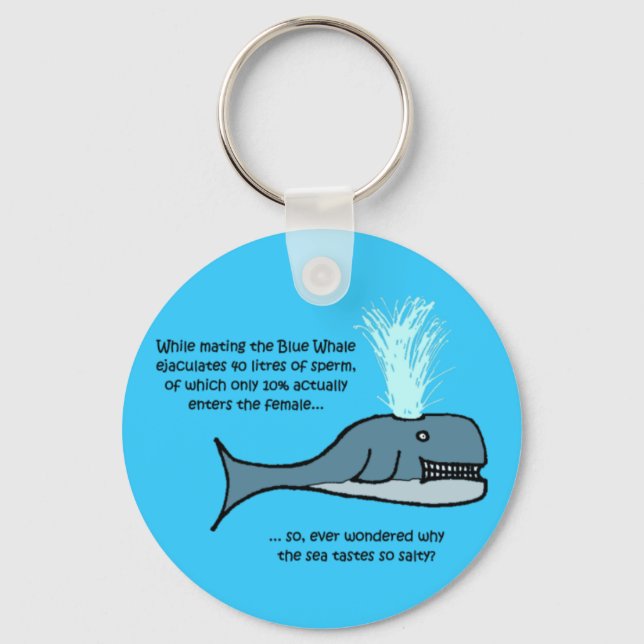 The Blue Whale... Keychain (Front)