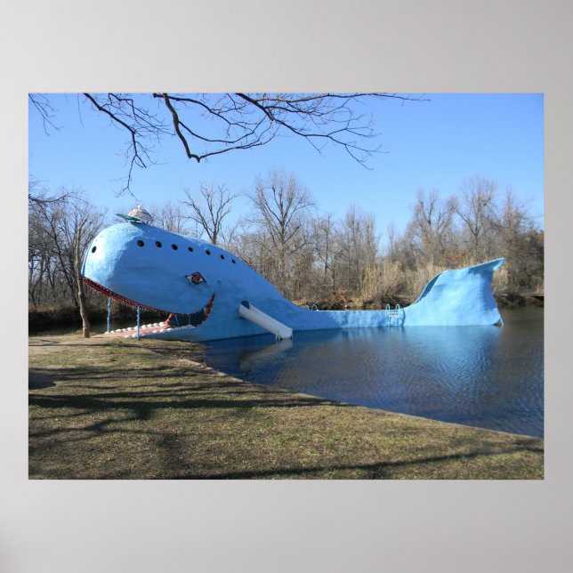 The Blue Whale of Catoosa Poster (Front)