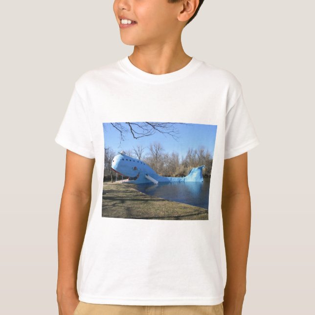 The Blue Whale of Catoosa T-Shirt (Front)