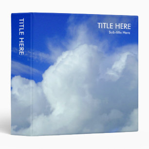 The Blue Yonder (1.5in) Binder