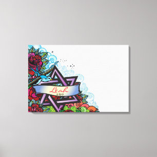 THE BLUEBIRD Bat Mitzvah Sign In Memory Board