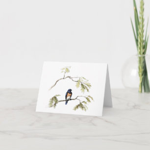 The Bluebird of Happiness Card