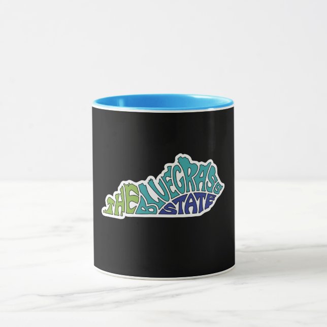 The Bluegrass State - Kentucky Mug (Center)
