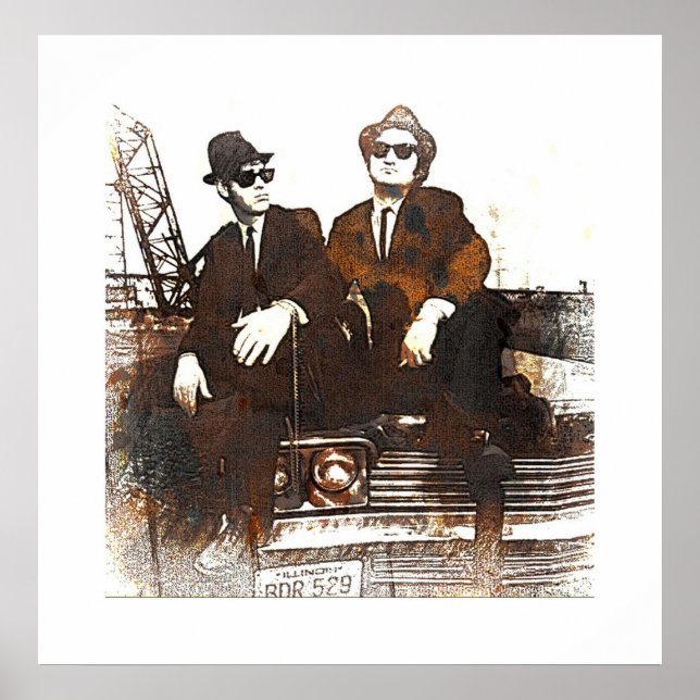 THE BLUES BROTHERS POSTER (Front)