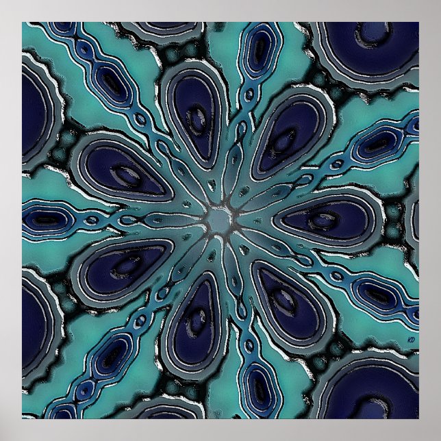 The Blues Poster (Front)