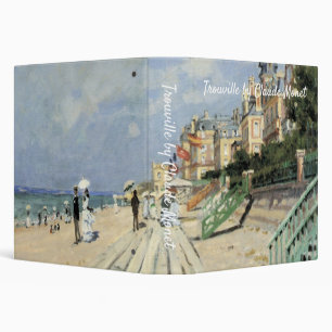 The Boardwalk at Trouville by Claude Monet Binder