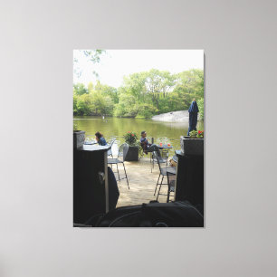 The Boat House Canvas Print