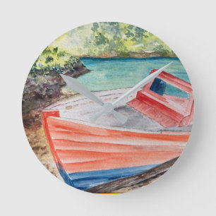 The Boat   Round Clock
