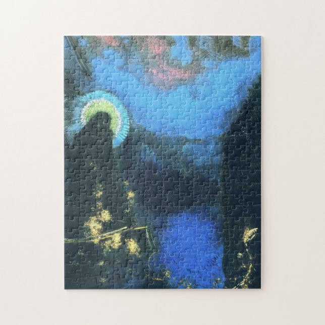 The Boat Virgin With Corona by Odilon Redon Jigsaw Puzzle (Vertical)