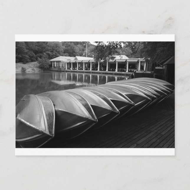 The Boathouse Central Park Postcard (Front)