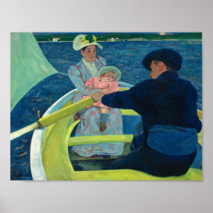 The Boating Party by Mary Cassatt Poster