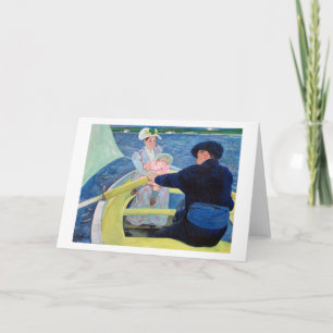 The Boating Party, Mary Cassatt Card