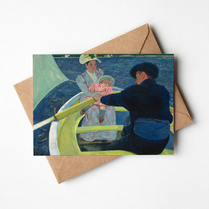 The Boating Party   Mary Cassatt Card