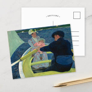The Boating Party   Mary Cassatt Postcard