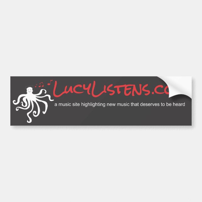 "The Bob bumper sticker" Sticker (Front)