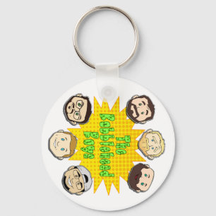 The Bobblehead Boys Keychain