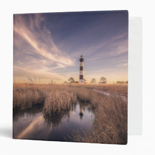 The Bodie Island Lighthouse At Sunset Binder