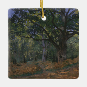 The Bodmer Oak, Fontainebleau Forest Ceramic Ornament