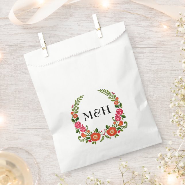 The Bohemian Summer Wedding Collection Favour Bag (Clipped)
