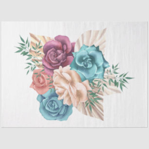 The Boho Bouquet Series Design 15 Tissue Paper