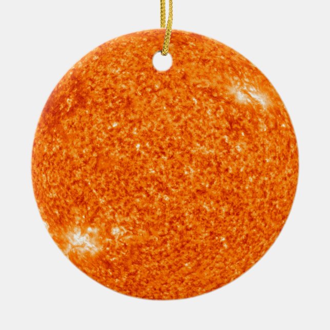 The Boiling Sun Ceramic Ornament (Front)