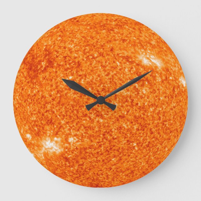 The Boiling Sun Large Clock (Front)