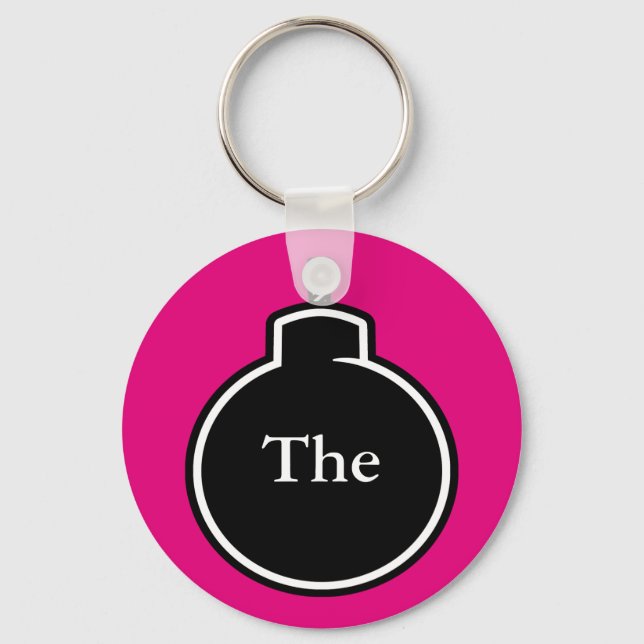 The BOMB! Keychain (Front)