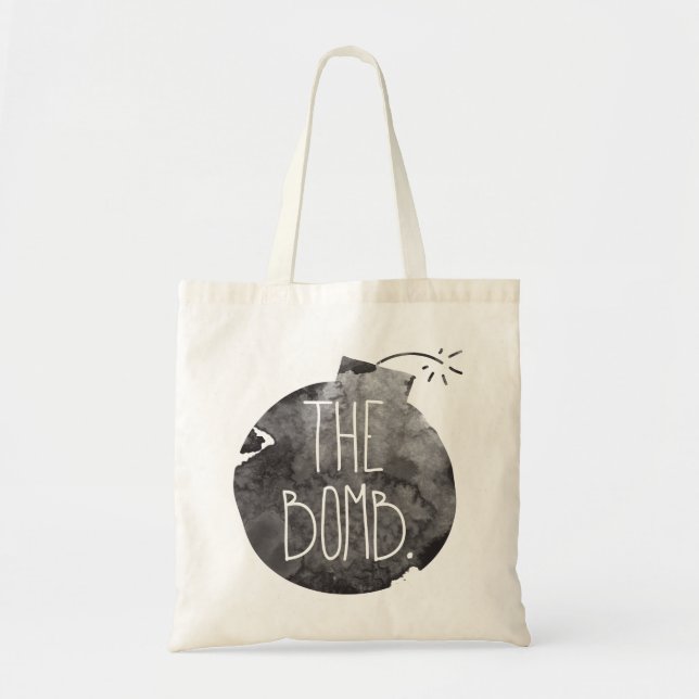 The bomb. tote bag (Front)