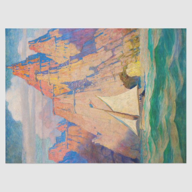 The Bonadventure by Newell Convers Wyeth Tissue Paper (Front)