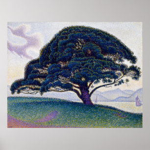 The Bonaventure Pine by Paul Signac Poster