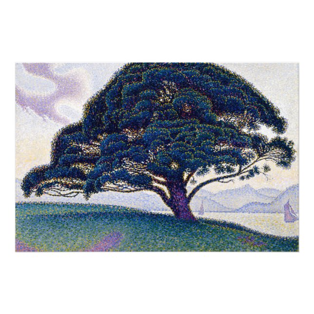 The Bonaventure Pine, Oil Painting, Paul Signac Photo Print (Front)