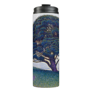 The Bonaventure Pine, Oil Painting, Paul Signac Thermal Tumbler