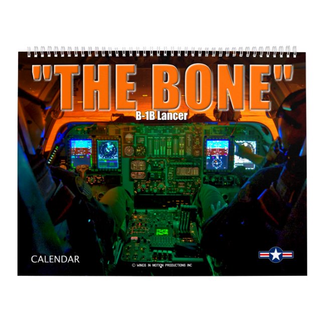 "THE BONE" - B-1B Lancer Calendar (Cover)