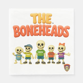 The Boneheads™ Bones Academy™ Napkin