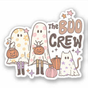 The Boo Crew Custom-Cut Vinyl Sticker 